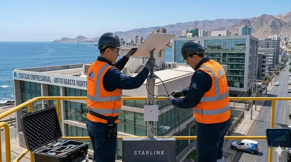 Starlink para continuidad de Internet empresarial